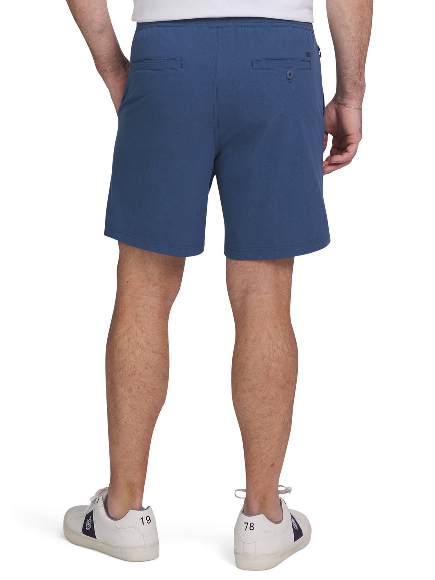 Chaps Men's & Big Men's Everyday Performance Pull On Shorts, 7" Inseam, Sizes S-2XL