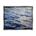 thumbnail image 3 of Stupell Industries Abstract Ocean Water Ripples Catching Sunlight Graphic Art Luster Gray Floating Framed Canvas Print Wall Art, Design by Alan Weston, 3 of 5