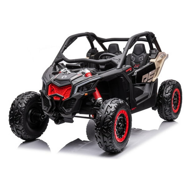 Montable Eléctrico Aeiou Original Can-am 2 Motores 240 Watts Negro