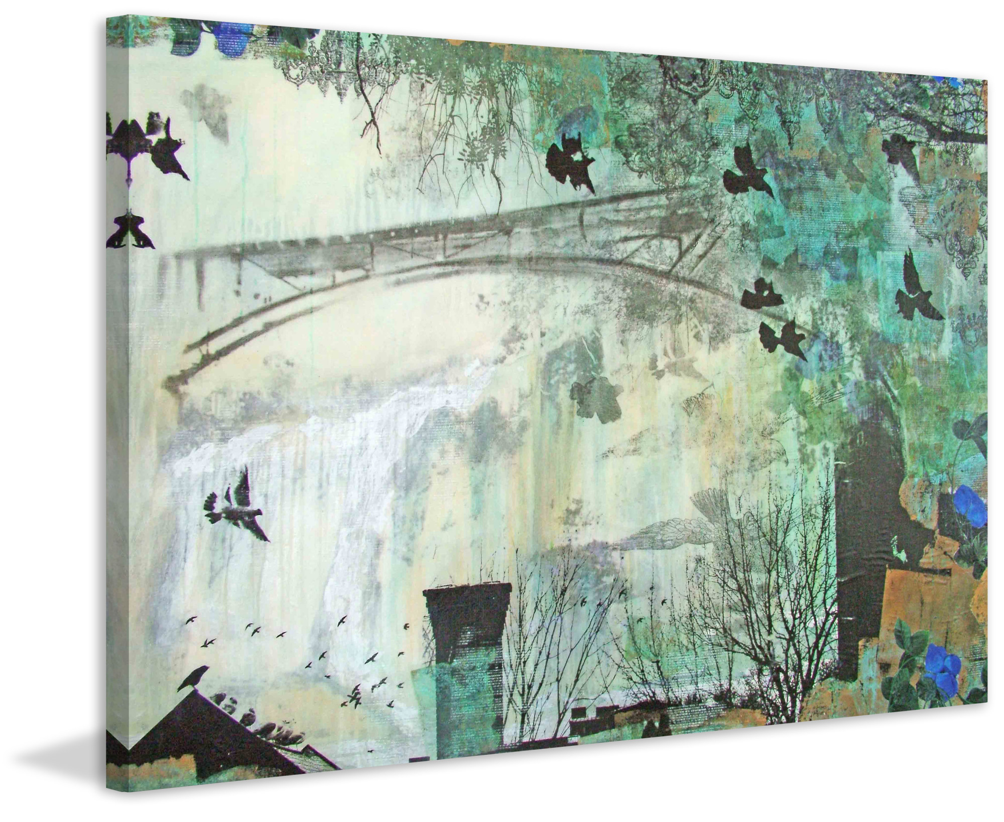 Marmont Hill "Genevieve Couteur" by Tracy Silva Barbosa Painting Print on Canvas