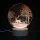 thumbnail image 1 of Bosque Deer Led Night Light Moon Navidad Día de San Valentín Cumpleaños Recuerdo Regalo Luz Power Night Nightside JAMW Sencillez, 1 of 1
