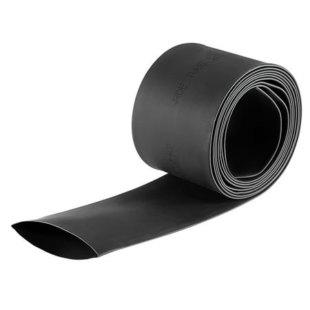 Uxcell Heat Shrink Tubing Shrinkable Tube Cable Sleeve 6.6ft Black 1.57 Dia