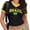 Black-Woman, variant on Men Brazil Soccer Fan T-Shirt, 5 Star Brazil Patriotic Flag Graphic V-Neck Football Jersey Shirt, 2026 Game Day Soccer Tournament Supporter Top
