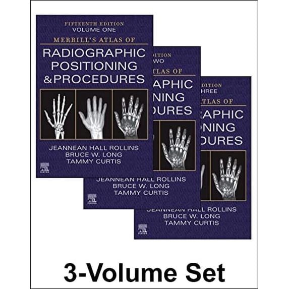 Pre-Owned Merrill's Atlas of Radiographic Positioning and Procedures - 3-Volume Set (Merrill's Atlas of Radiographic Positioning and Procedures, 1-3), 9780323832793, 0323832792, Hardcover, 15 edition