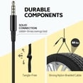 thumbnail image 3 of Auriculares AILIHEN A8 con cable, paquete de 6 unidades para niños y estudiantes con micrófono, 3 of 8