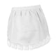 thumbnail image 3 of Delantal de cintura Delantal de cocina Lindo para mujeres Niñas Delantal de encaje Medio Delantal Delantales de servidor para Blanco, 3 of 9