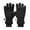 Black, variant on Kids Winter Thermal Ski Snowboard Gloves For Children Girls And Boys Cold Weather Outdoor Activities