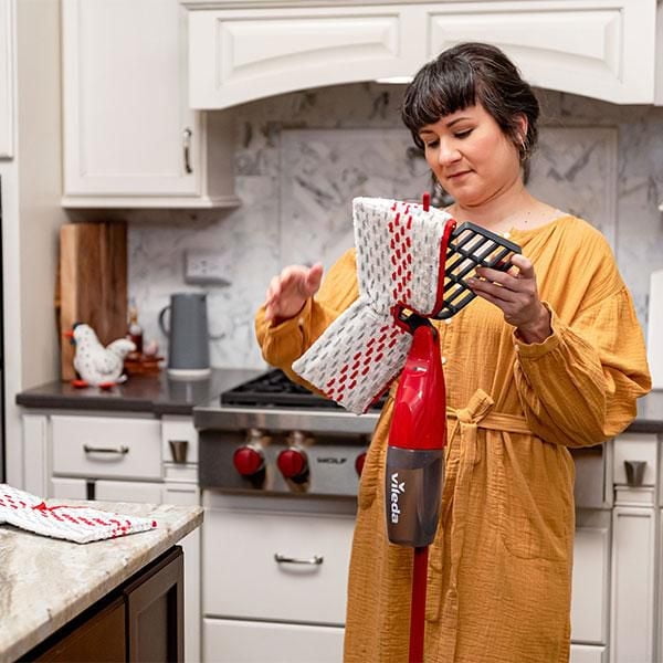 Recharge Vadrouille ProMist Max de Vileda - Réutilisable et lavable, Tête de remplacement 1 pièce