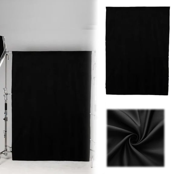 Shooting Background Cloth For Photography Polyester Carpet Color:Black Material:Cloth