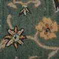 thumbnail image 6 of Rugsotic Carpets Hand Tufted Wool Eco-Friendly Area Rugs - 2'6"x8', Runner, Green, Modern Contemporary Design, High Pile Handmade Anti Skid Rugs for Living Room, Bed Room (K00270), 6 of 7