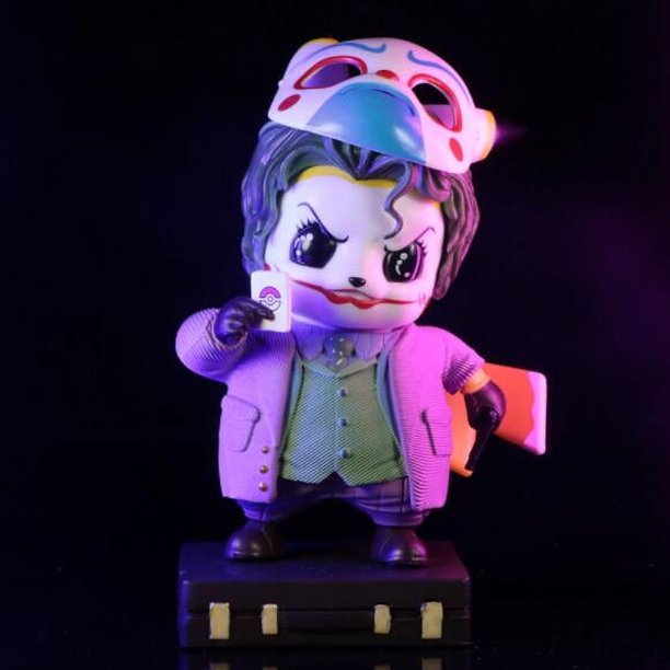 Figuras de acción de juguetes del Joker de Pikachu como cosplay