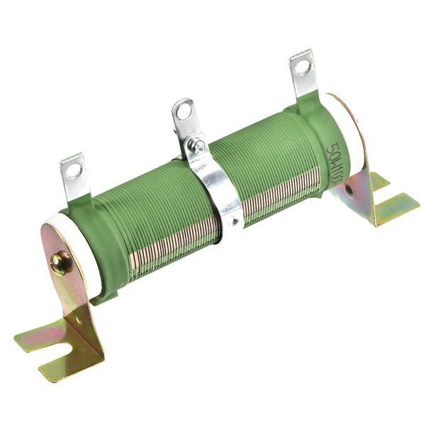 50W 100 Ohm Wire Wound Tubular Resistor TubeType Variable +/5