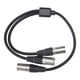 thumbnail image 1 of JORINDO JD6071‑1 Cable XLR macho a doble XLR macho Cable de micrófono divisor tipo Y, 1 of 14