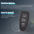 thumbnail image 6 of 3 Buttons Key Fob Remote Control Case Shell Replacement for Ford Focus, 6 of 6