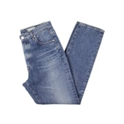 AG Adriano Goldschmied Womens Alexxis High Rise Button Fly Straight Leg Jeans