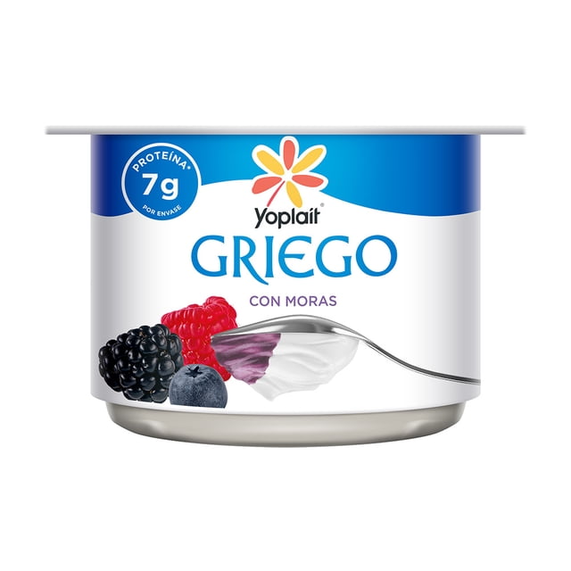 Yoghurt Yoplait griego batido moras 120 g