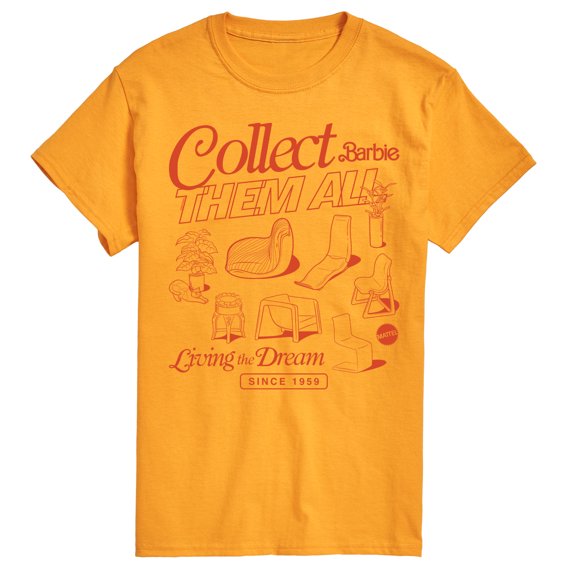 Barbie - Doll Furniture Short Sleeve Graphic T-Shirt