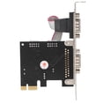 thumbnail image 4 of Two 2 9-Pin Rs-232 Serial Ports RS232 2 Port, PCI-E To Serial, For  8  Xp  7  Vista, 4 of 8
