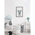thumbnail image 6 of Marmont Hill Here Goes the Elephant Framed Wall Art, 6 of 6