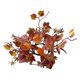 thumbnail image 3 of Anillos de velas de otoño Coronas Candelero de Acción de Gracias Decoraciones de mesa de bodas Anillos de velas de hoja de arce artificiales, 3 of 8