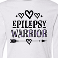thumbnail image 4 of Inktastic Epilepsy Warrior Awareness Support Long Sleeve Youth T-Shirt, 4 of 5