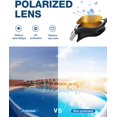 thumbnail image 2 of G1 Polarized Swimming Goggles for Unisex Adult Women Anti Fog 100% Anti UV Diving Goggles, 2 of 5