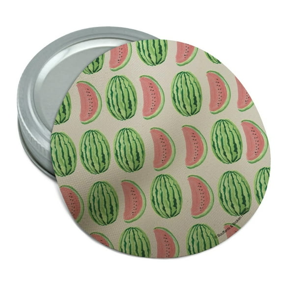 Wacky Watermelons Summer Pattern Round Rubber Non-Slip Jar Gripper Lid Opener