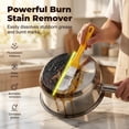 thumbnail image 5 of Powerful Burnt Residue Remover Paste for Cookware,260g Pot Bottom Black Stain Cleaner,Stainless Steel Cleaner & Polish, All Purpose Pot Cleaner For Bottom of Pans, Heavy Duty Oil Stain Remover (1PC), 5 of 8
