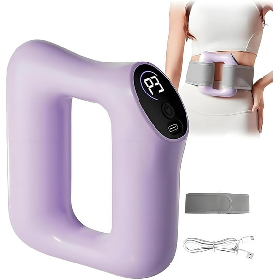 Multifunctional Full-Body Fascia Ring, Deep Tissue Vibrations with Portable Design, Ergonomic Electric Fascia Massager, Fascia Blaster for Muscle Knot Recovery & Relaxation