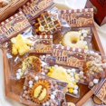 thumbnail image 3 of P3o Ultra-Soft TPR Food Toy Stress Relief Anti-Anxiety Fidget Toy A7q - Chocolate KT Donuts, 3 of 3