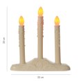 thumbnail image 2 of Holiday Time Noël 3 Lumières Candelabra avec Ampoules Orange, 2 of 4
