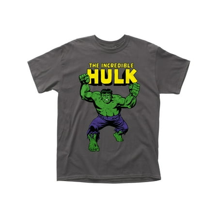 Hulk - Incredible Hulk Men's Incredible Hulk T-shirt Charcoal - Walmart.com