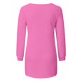 thumbnail image 5 of Women's Fashionable Long Sleeve Pullovers Loose Fluffy Fuzzy Jumper Sweater, 5 of 5