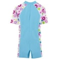 thumbnail image 2 of SunBusters Girls S/S Sunsuit(UPF 50+), Mallowberry, 8/10 yrs, 2 of 3