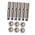 thumbnail image 3 of 6pcs Machine Heads Mount Hex Hole Gears And Leg for Guitar Instruments Style4, 3 of 8