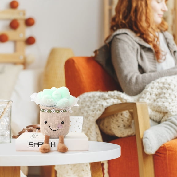 Herrnalise Toys Simulation Potted Plush Toy Doll Plant Doll Indoor Decoration Doll Soft Stuffed Toys for Boys Girs