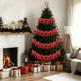 thumbnail image 5 of Eolstice Christmas Decorations, Holiday Ornaments, Seasonal Decor Items for Home Display, Party Scene, Festive Atmosphere, Variety of Styles, Easy to Hang, Cheerful Motifs(Red), 5 of 6