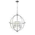 thumbnail image 7 of Millennium Lighting  Artemis 5/6 Chandelier Ceiling Light Polished Nickel - 5, 7 of 7
