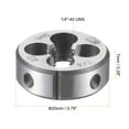 thumbnail image 2 of Unique Bargains 1/4 Pieds-40 uns Alliage Outil Acier Machine Filetage Rond Outil à Main, 2 of 5