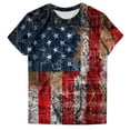 thumbnail image 5 of mgoYE T-Shirt for Women 250th Anniversary USA Shirt Women's American 250th Anniversary Printed Casual Sweatshirt 250 Years 1776–2026 Patriotic Shirt|Dark Blue XL, 5 of 7