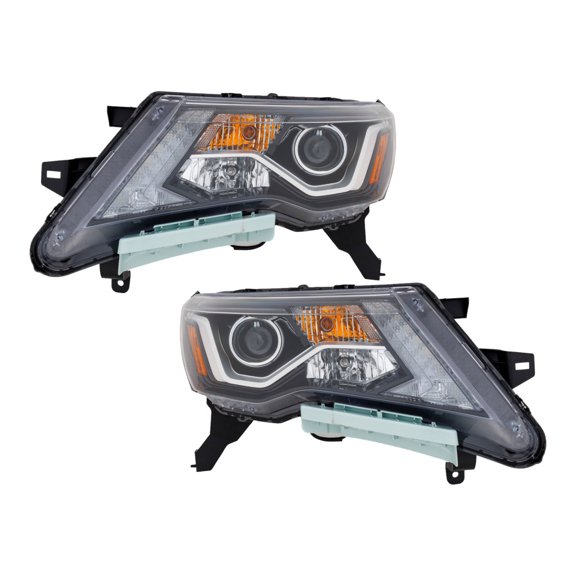 For Nissan Pathfinder 2017 2018 2019 2020 Headlight Driver and Passenger Side | Pair | CAPA Certified | Replacement For NI2502252C, NI2503252C | 26060-9PF9A, 26010-9PF9A