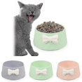 thumbnail image 2 of Cuenco para gatos Bow Rhombus (gris), 2 of 4