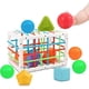 thumbnail image 1 of Juguete para bebé de 1 año, juguete para niños de 2 años, juguetes Montessori para niños y niñas de 1 a 3 años, juguetes educativos coloridos, juegos de clasificación de formas, juegos educativos, 12, 1 of 5