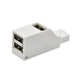 thumbnail image 3 of Universal Mini 3 puertos USB 2.0 / 3.0 Hub Laptop PC Adaptador divisor USB de alta velocidad de transmisión de datos Inevent DZ7859-02, 3 of 4