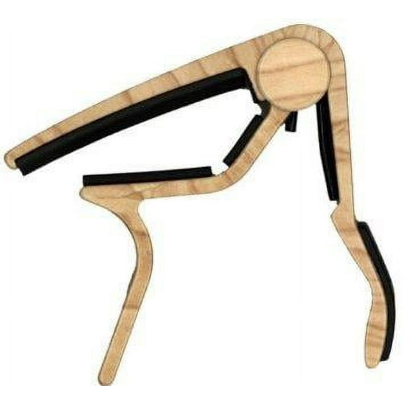 Dunlop 84FM Flat Fretboard Acoustic Guitar Trigger Capo | Maple