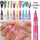 thumbnail image 3 of 10 Colours Nail Art Pens Set Nail Art Painting Pen Nail Art Graffiti Pen Quick-drying Waterproof Nail Point Graffiti Dotting Pen, 3 of 5