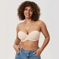 thumbnail image 4 of DELIMIRA Women's Underwire Strapless Bra Full Coverage Multiway Bras Plus Size, 4 of 6