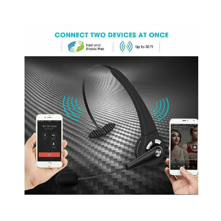 Connect to two bluetooth headphones recognized at once