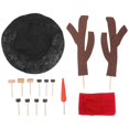 thumbnail image 1 of Snowman Decor Snowman Costume Supply for Decoration 1Set Xmas Kit, 1 of 3