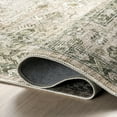 thumbnail image 5 of Rugs USA Myrtle Vintage Machine Washable Area Rug, 9' x 12', Gwyn Sage Green, 5 of 8